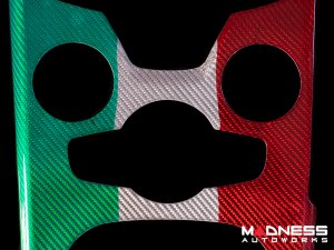 Alfa Romeo Giulia Shift Console Trim - Carbon Fiber - '20+ models - Italian Theme - Feroce Carbon